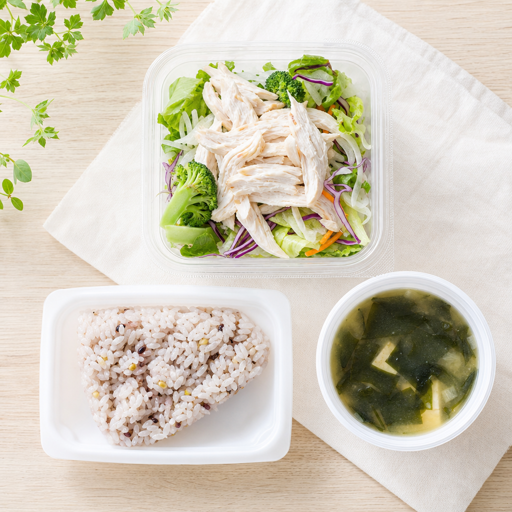 コンビニでダイエット向き昼ごはんを選ぶ基本ルール