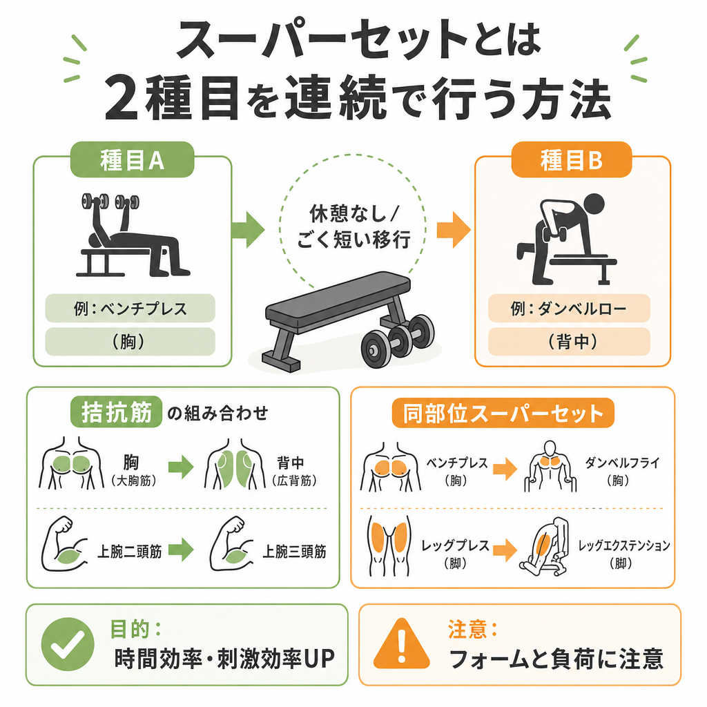 スーパーセットとは何か