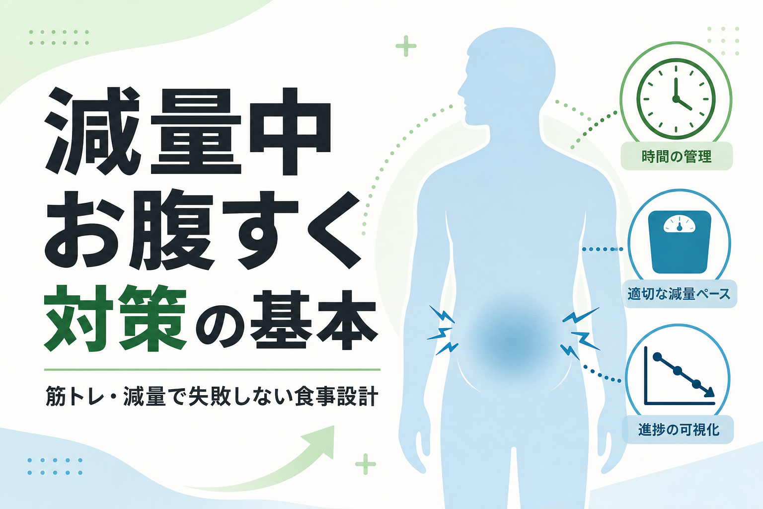 減量中 お腹すく 対策の基本|筋トレ・減量で失敗しない食事設計
