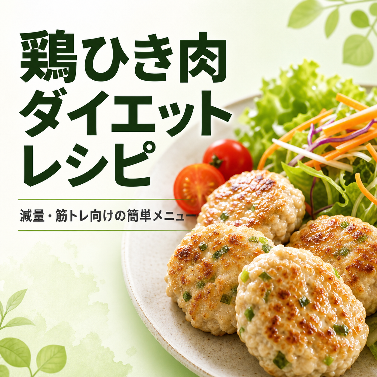 鶏ひき肉 ダイエット レシピ｜減量・筋トレ向けの簡単メニュー