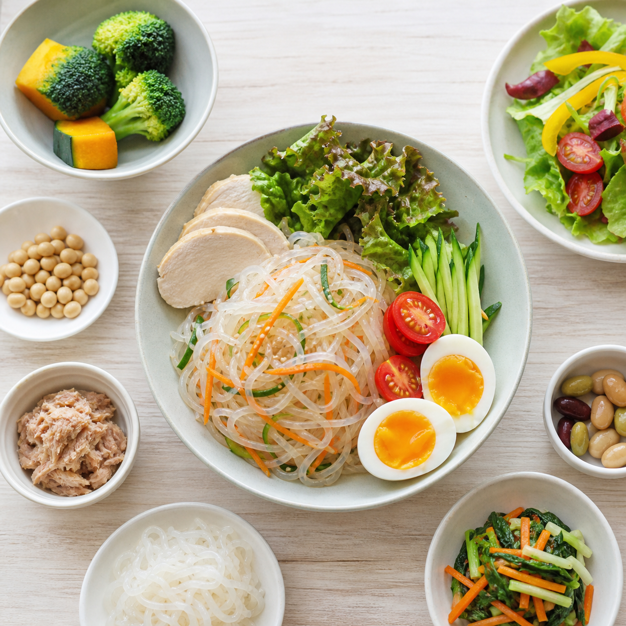 しらたきがダイエット向きでも「それだけ」では足りない理由