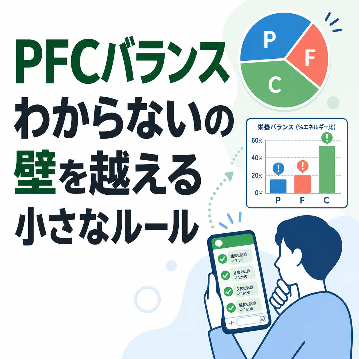 PFCバランス わからないの壁を越える小さなルール
