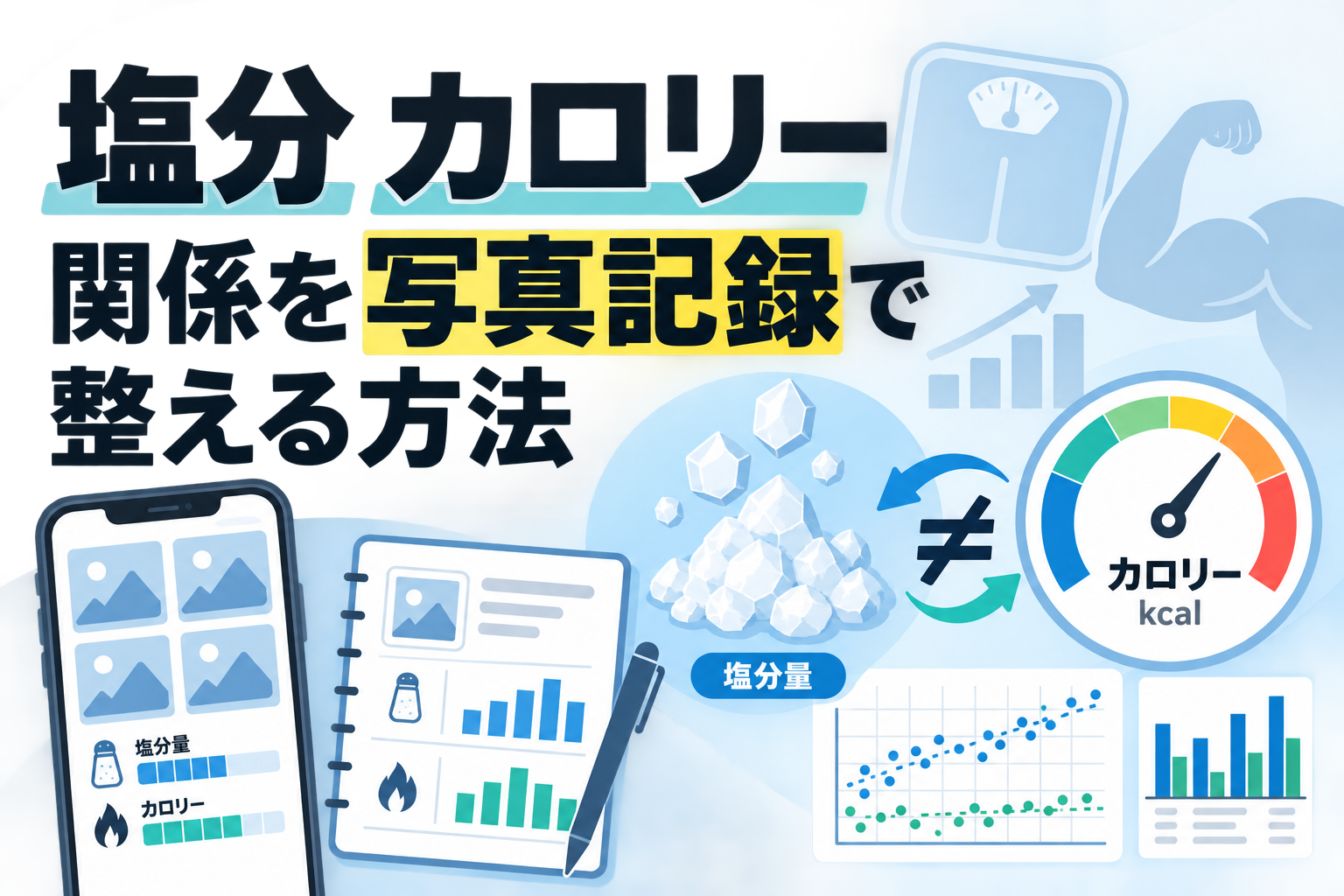 塩分 カロリー 関係を写真記録で整える方法